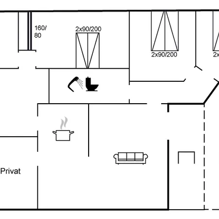 Dom wakacyjny Ingobald - 1-5km From The Sea By Interhome